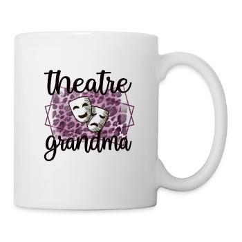 Proud Theatre Grandma Theatre Actor Grandmother - Mug - white - Right