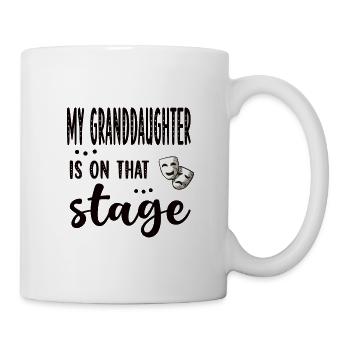 Meilleure grand-mère de théâtre Actrice de théâtre Grand-mère - Mug blanc - blanc - Droite