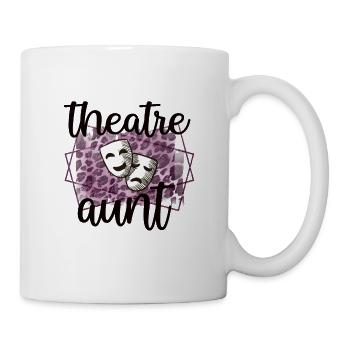 Théâtre Tante Fière Théâtre Acteurs Tante - Mug blanc - blanc - Droite