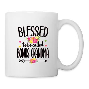 Meilleur bonus Grand-mère fière beau-mère cadeau - Mug blanc - blanc - Droite