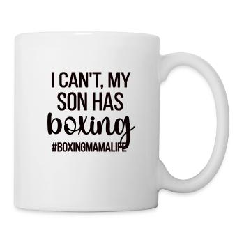 Proud Boxmama Gift Box Mother By Boxer Mama - Mug - white - Right