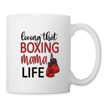 Stolze Boxmama Geschenk Box-Mutter Von Boxer Mama - Tasse - Weiß - Rechts