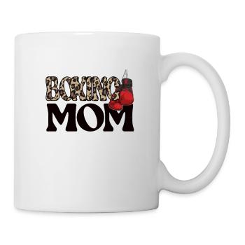 Cadeau de maman de boxe Maman de boxe fière de Boxer Mama - Mug blanc - blanc - Droite