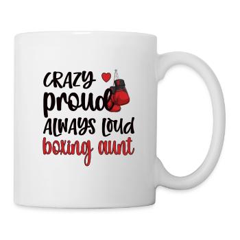 Boxing Aunt Gift Box Aunt By Boxer Proud Aunt - Mug - white - Right