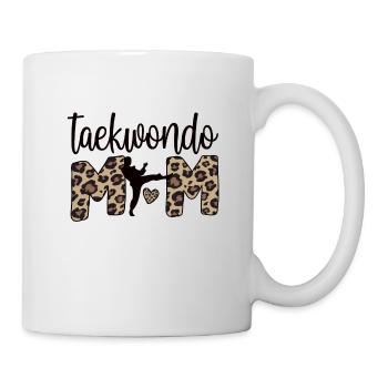 Taekwondo Mom Taekwondo Mother Taekwondo Fighter - Mug - white - Right