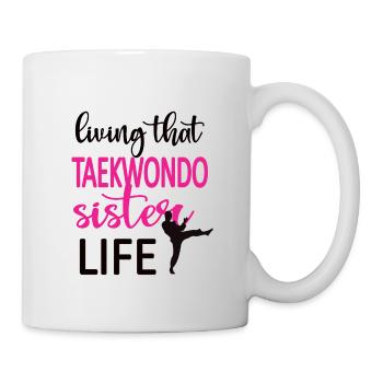 Taekwondo Sister Proud Taekwondo Sister - Mug - white - Right