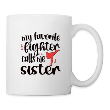 Taekwondo Sister Proud Taekwondo Sister - Mug - white - Right