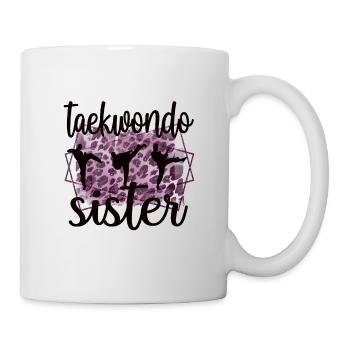 Proud Taekwondo Sister Taekwondo Sister - Mug - white - Right