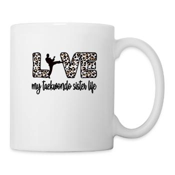 Proud Taekwondo Sister Taekwondo Sister - Mug - white - Right