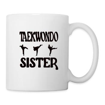 Proud Taekwondo Sister Taekwondo Sister - Mug - white - Right