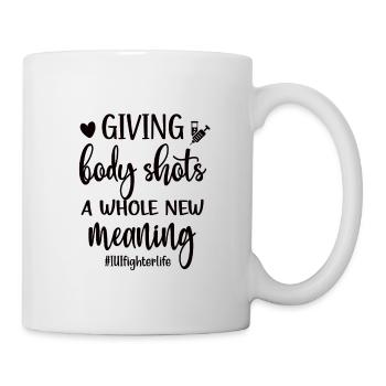 IUI Mama Intrauterine Insemination IUI Mutter - Tasse - Weiß - Rechts
