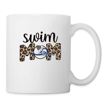 Fière maman nageuse Maman nageuse Maman - Mug blanc - blanc - Droite