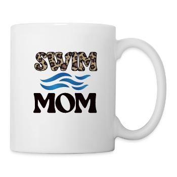 Schwimmmama Mutter Von Schwimmer Schwimm-Mama - Tasse - Weiß - Rechts