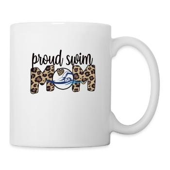 Maman natation Mère de nageuse Maman Natation - Mug blanc - blanc - Droite