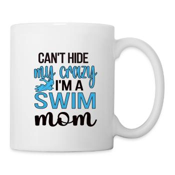 Schwimmmama Mutter Von Schwimmer Schwimm-Mama - Tasse - Weiß - Rechts