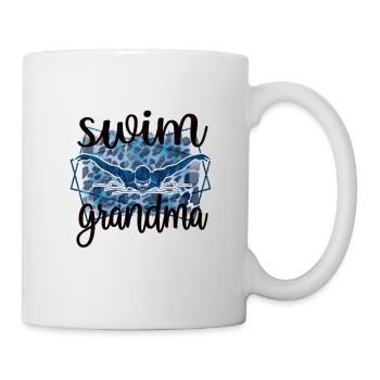 Meilleure natation Grand-mère Grand-mère Nageuse Grand-mère Natation Grand-mère - Mug blanc - blanc - Droite