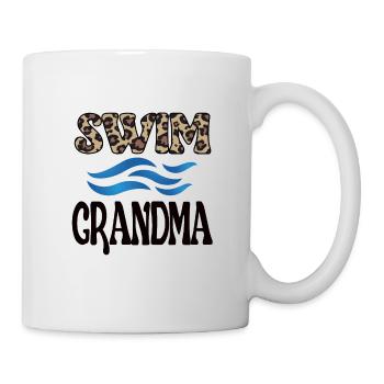 Meilleure natation Grand-mère Grand-mère Nageuse Grand-mère Natation Grand-mère - Mug blanc - blanc - Droite