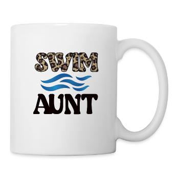 Best Swimming Aunt Aunt Swimmer Swimming Aunt - Mug - white - Right