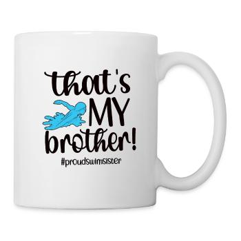Best Swimming Sister Swimming Sister Swimmer - Mug - white - Right