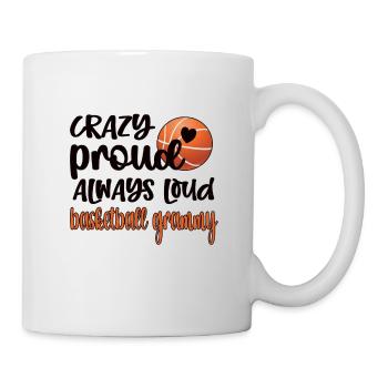 Grammy Grandma By Basketball Player Basketball Grammy - Mug - white - Right