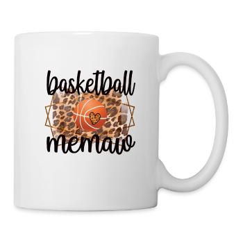 Memaw Grandma Of Basketball Player Basketball Memaw - Mug - white - Right