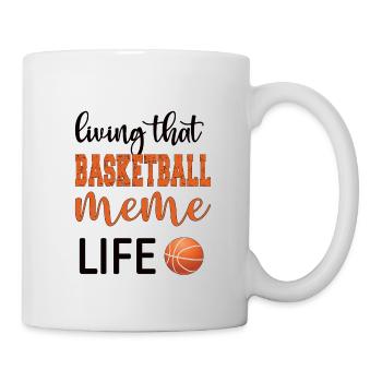 Meme Grandma Of Basketball Player Basketball Meme - Mug - white - Right