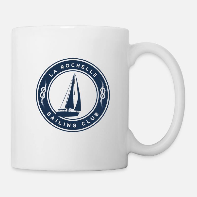 La Rochelle Voilier - Mug blanc - blanc