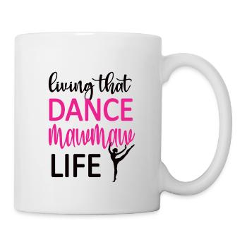 Danse fière Mawmaw Grand-mère Par Dancer Dancing Mawmaw - Mug blanc - blanc - Droite