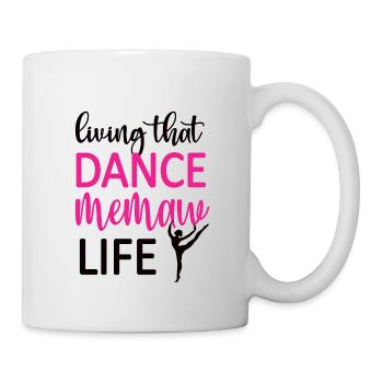 Proud Dance Memaw Grandma By Dancer Dance Memaw - Mug - white - Right