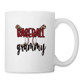 Grammy Grandma Of A Baseball Player Baseball Grammy - Mug - white - Right