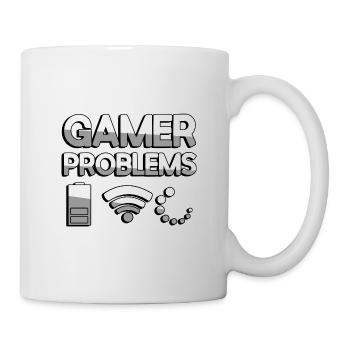 GAMER PROBLEMS - Gaming - Tasse - Weiß - Rechts