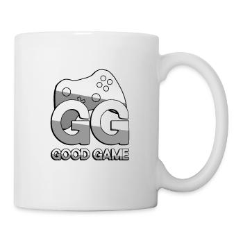 GG GOOD GAME + Controller - Gaming - Tasse - Weiß - Rechts