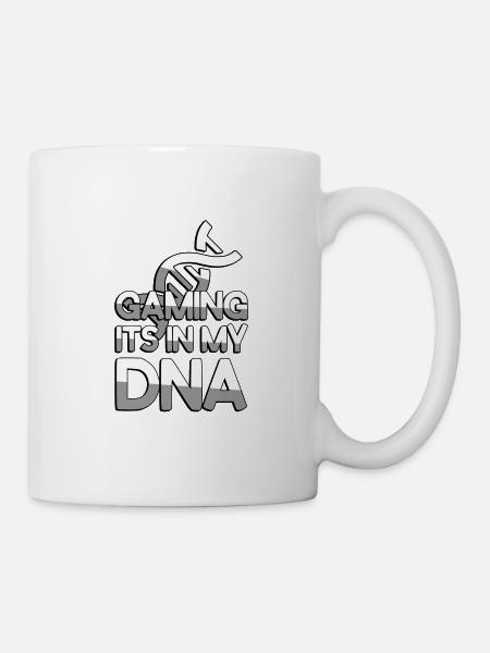 GAMING ITS IN MY DNA - Gaming - Tasse - Weiß