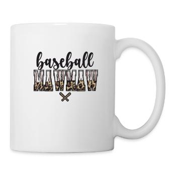 Mawmaw Grand-mère d’un joueur de baseball Baseball Mawmaw - Mug blanc - blanc - Droite