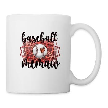 Memaw Grand-mère du joueur de baseball Baseball Memaw - Mug blanc - blanc - Droite