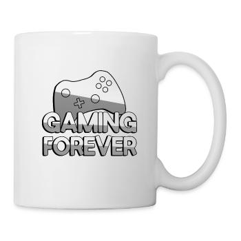 GAMING FOREVER + Controller - Gaming - Mug - white - Right
