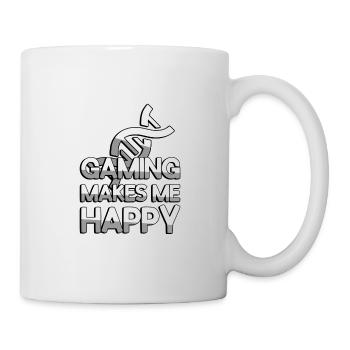 LE JEU ME REND HEUREUX + ADN - Gaming - Mug blanc - blanc - Droite