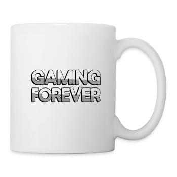 GAMING FOREVER - Gaming - Mug blanc - blanc - Droite