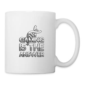 GAMING IS THE ANSWER + DNA - Gaming - Mug - white - Right