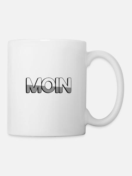 MOIN - Tasse - Weiß