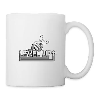 LEVEL UP + DNA - Gaming - Mug - white - Right