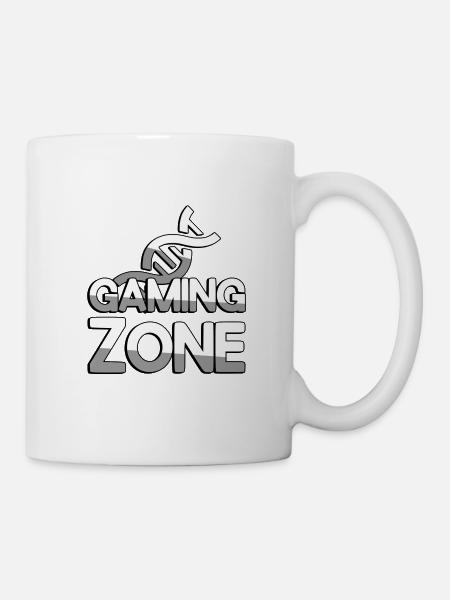 GAMING ZONE + DNA - Gaming - Tasse - Weiß