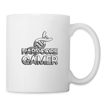 HARDCORE GAMER + DNA - Gaming - Mug - white - Right