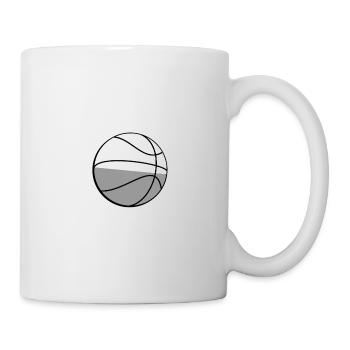 Basketball - Illustration - Mug blanc - blanc - Droite