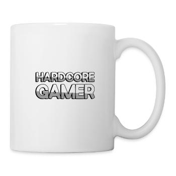 HARDCORE GAMER - Gaming - Tasse - Weiß - Rechts