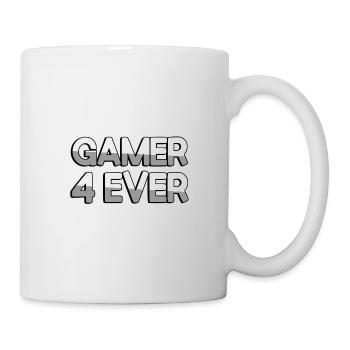 GAMER 4 EVER - Jeux vidéo - Mug blanc - blanc - Droite