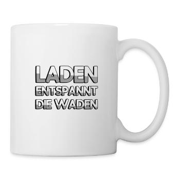 LADEN ENTSPANNT DIE WADEN - E-Bike - Tasse - Weiß - Rechts