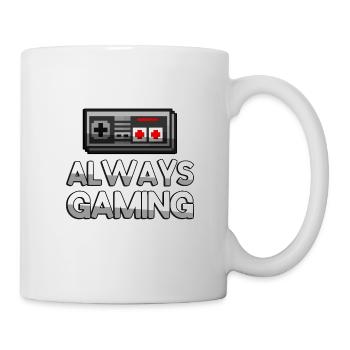 ALWAYS GAMING + NES Controller - Gaming - Mug - white - Right