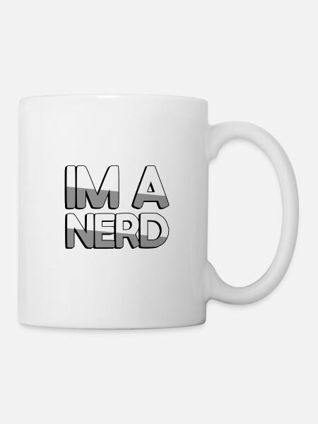 IM A NERD - Gaming - Tasse - Weiß