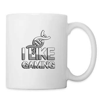 I LIKE GAMING + DNA - Gaming - Mug - white - Right